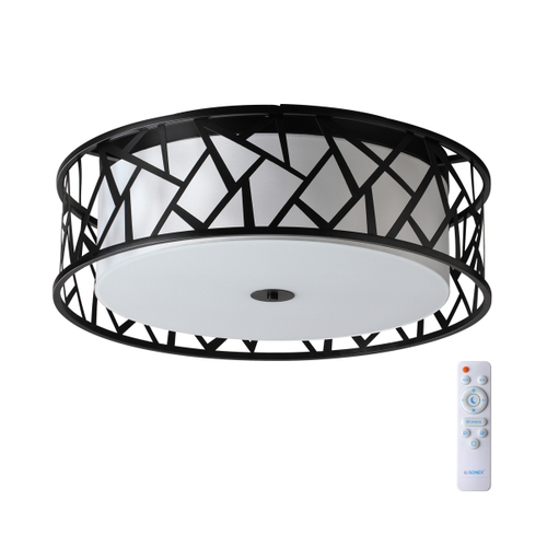 Потолочный светодиодный светильник Sonex 7700/60L AVRA LED SN 596 60Вт 3000-6000K D600 IP20 пульт ДУ FABIANA