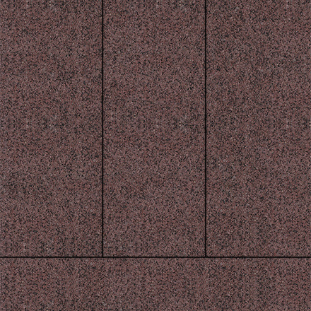 Тротуарная плитка ПРЯМОУГОЛЬНИК 900х300 мм - Гранит+ Красный с черным