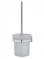 Туалетный ершик в комплекте WONZON & WOGHAND FLAT, Хром (WW-9729)