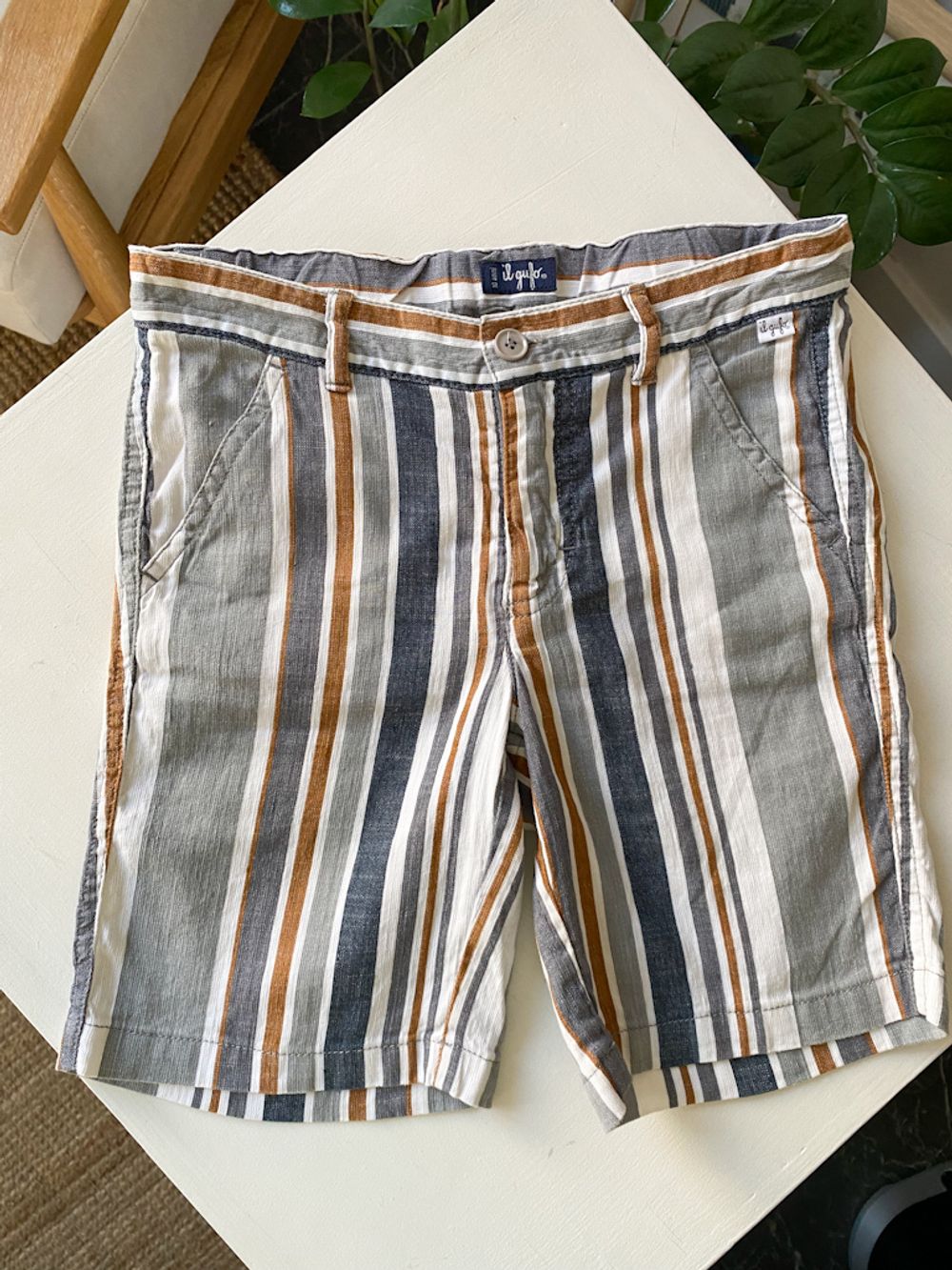 Льняные шорты Il Gufo, 140