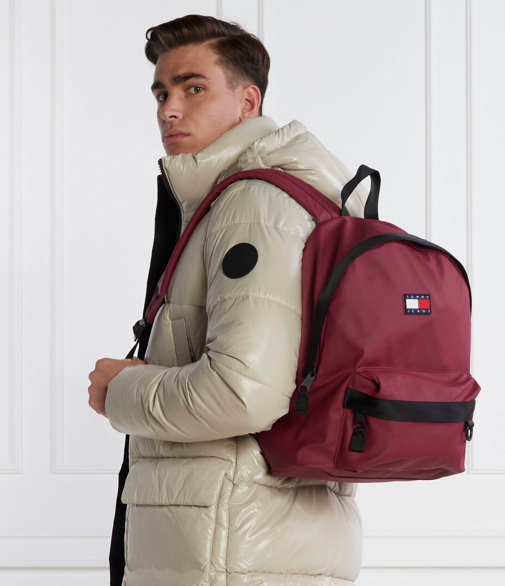 Рюкзак Tommy Jeans - бордовый(AM0AM11519)