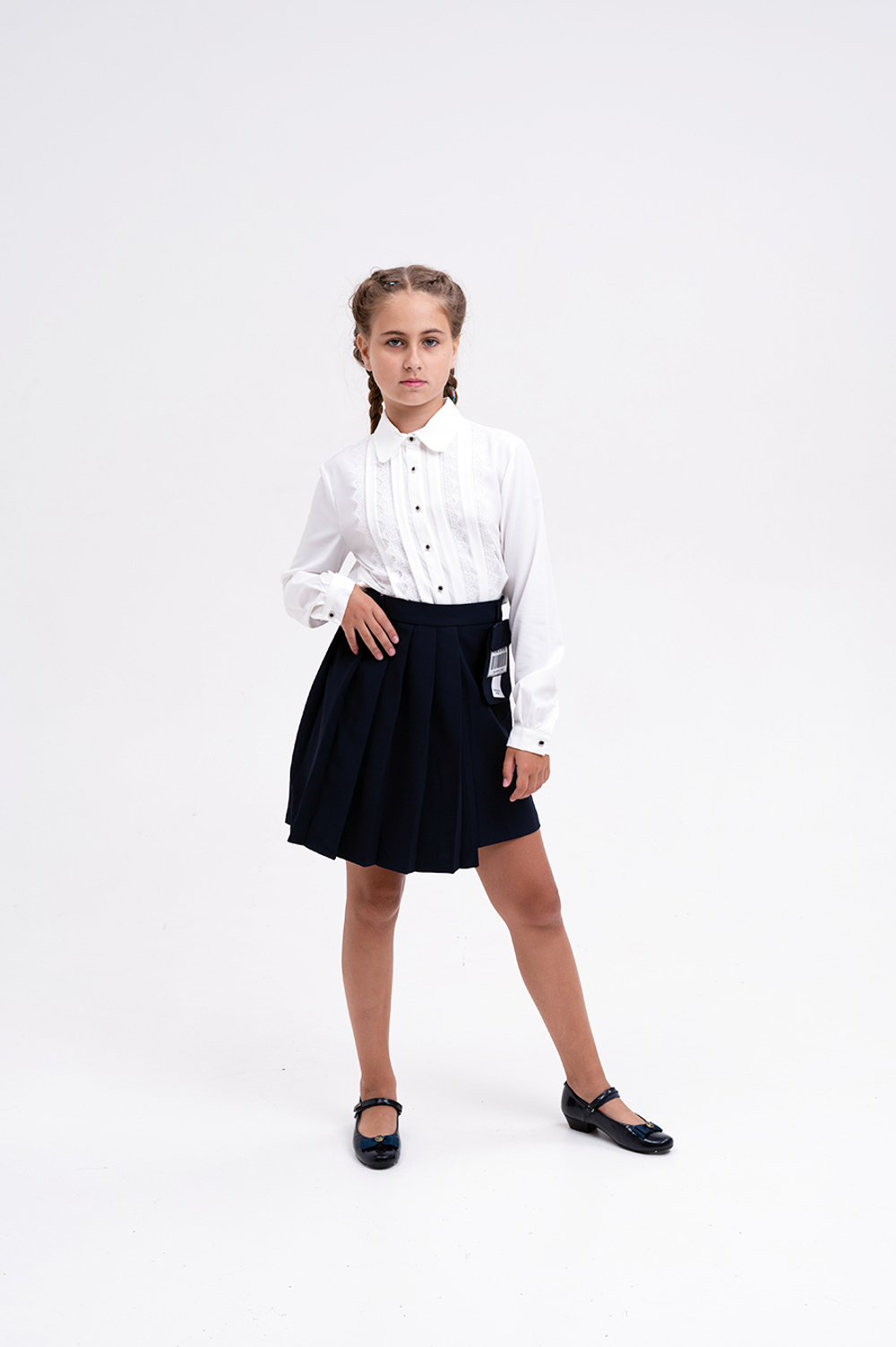 Блуза дл/р швейн. д/д DELORAS C63681