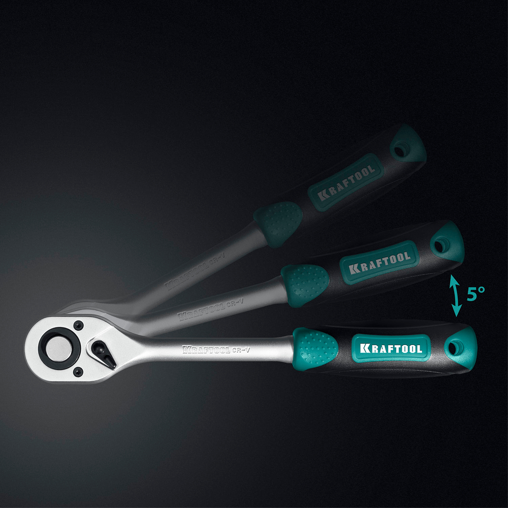 KRAFTOOL X Drive, 216 предм., (1/2″+3/8″+1/4″), универсальный набор инструмента (27888-H216)