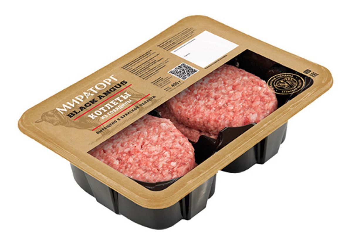 Котлеты из говядины Мираторг, 400г