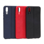 Панель из экокожи для Huawei P20, 010498 Красный