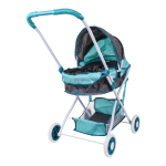 Коляска для куклы лежачая, пакет 936-15