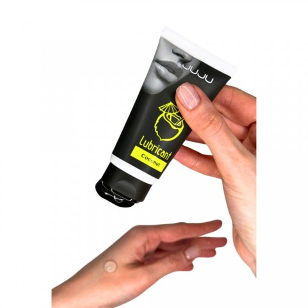 Съедобный лубрикант JUJU со вкусом кокоса  50 мл