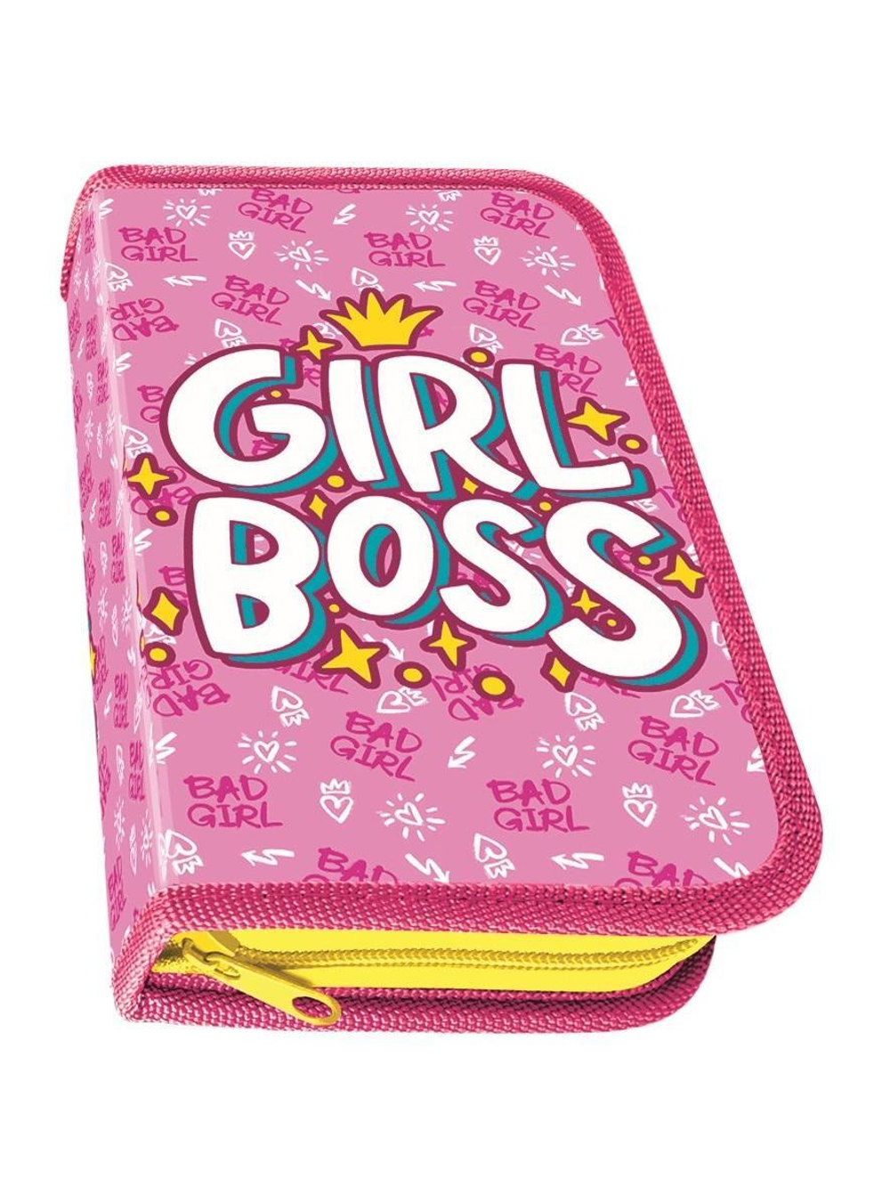 Пенал 1 секц. большой 190/115 "Hey dino 2024" (Пчелка)