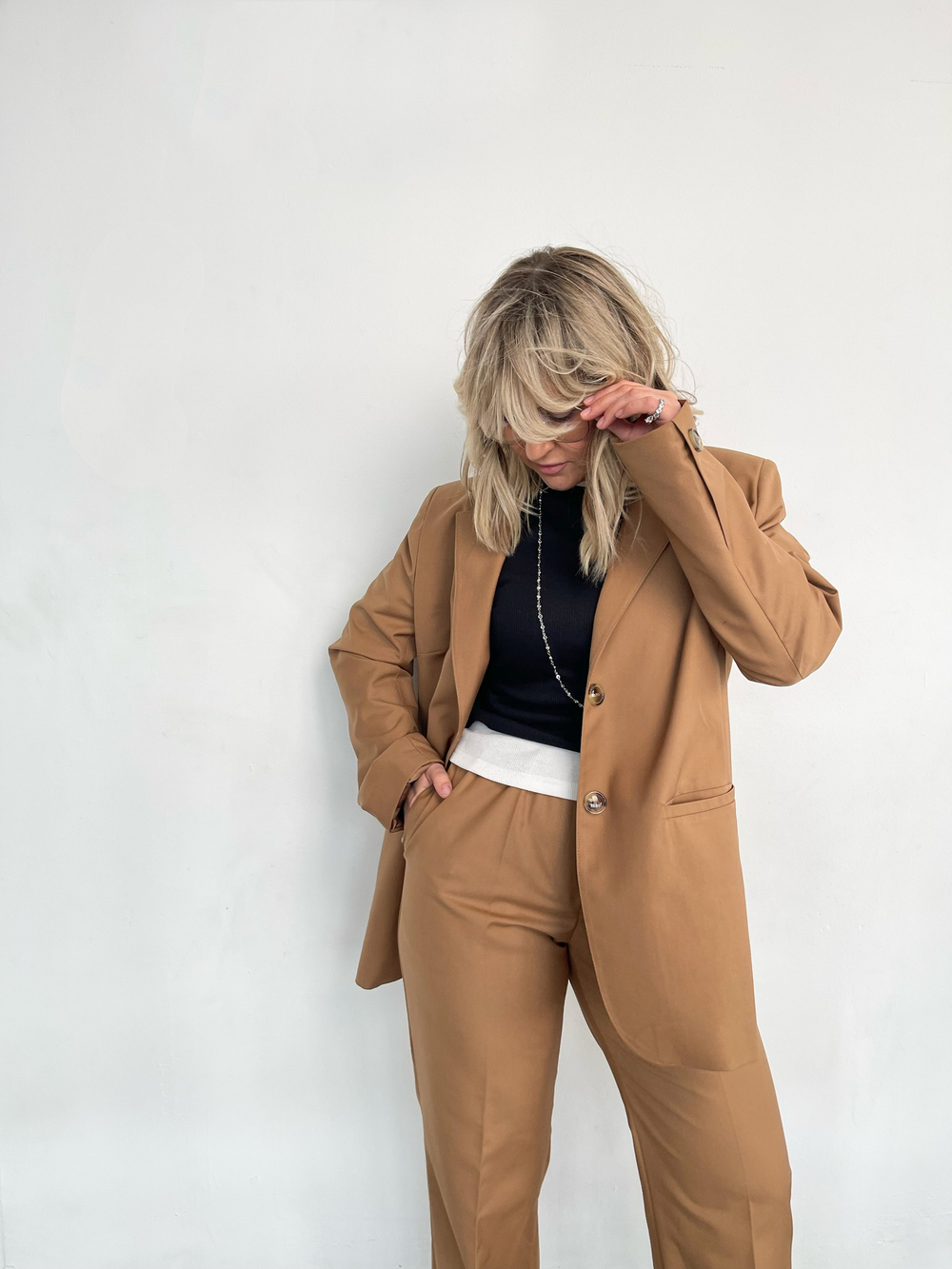 Классические брюки коричневые 2