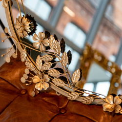 Настенное зеркало Гарленд Голд Объект мечты