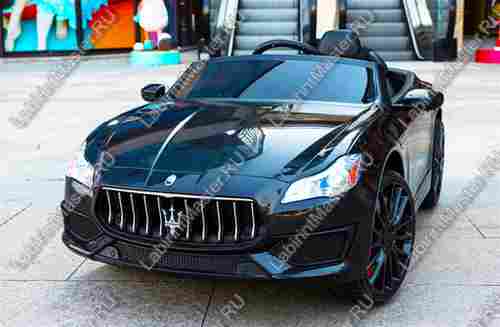 Детский электромобиль "Maserati" черный