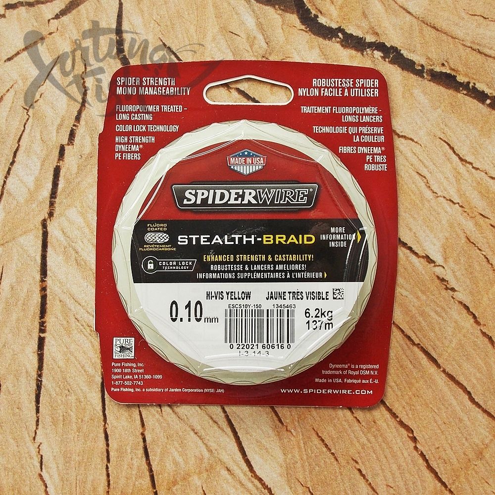 Шнур Spiderwire Stealth-Braid 137 м