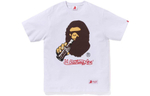 A Bathing Ape X Coca Cola Ape Head Tee белый