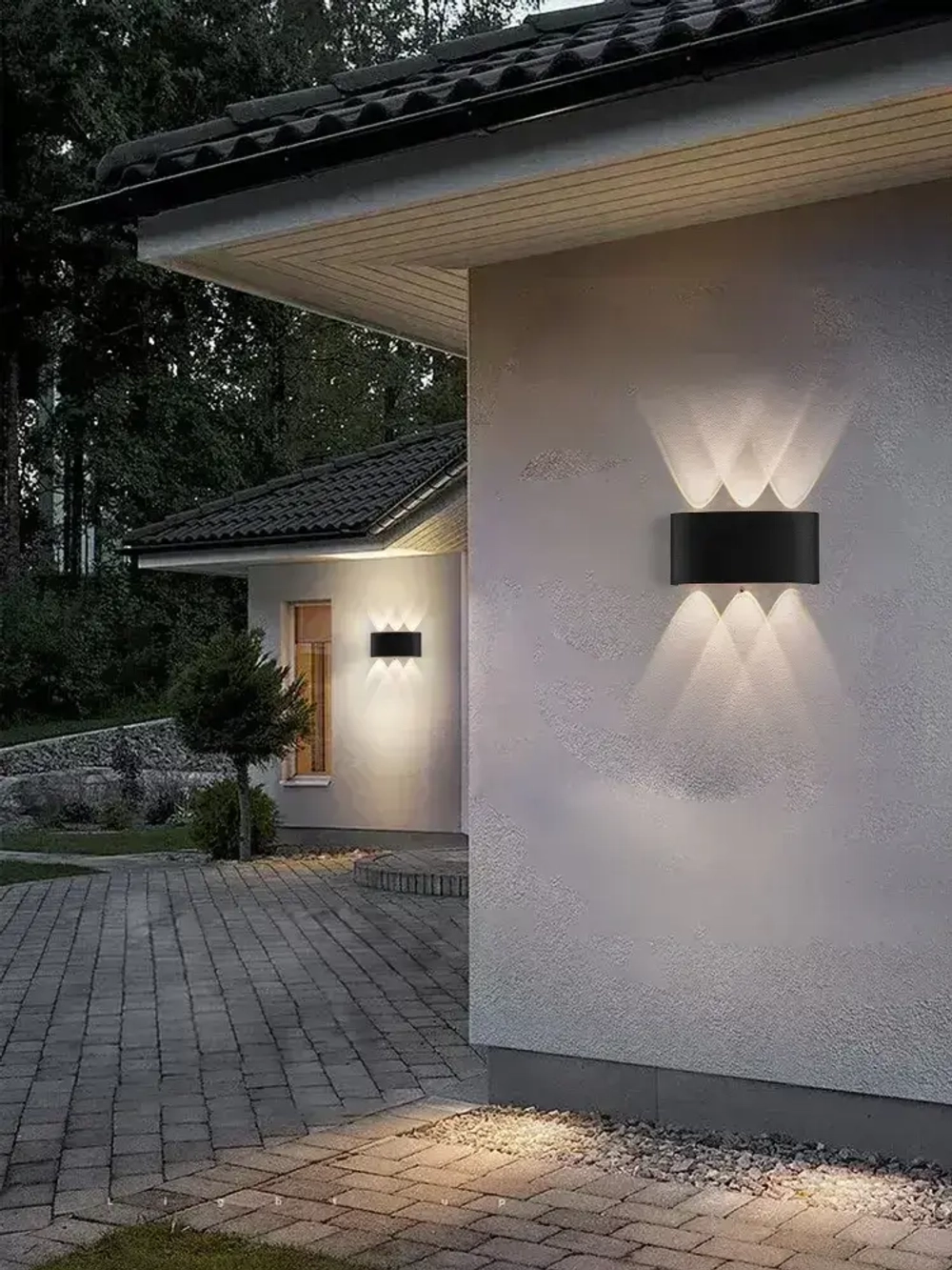 Светильник настенный светодиодный, 6 Вт, Бра, Чёрный