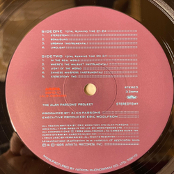 Винтажная виниловая пластинка LP The Alan Parsons Project Stereotomy (Japan 1986) (No Obi) Limelight