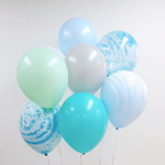 Шар 24" Карибы, Пастель / Caribbean Blue 038 Sp