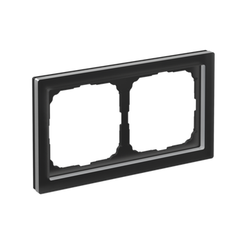 Рамка 2-м ArtGallery Pure матов. органич. стекло черн. SE GAL331002