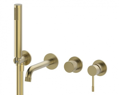 403532-S Встроенный смес для ванны  (МАТ. ЗОЛОТО) ViEiR  (8/1шт)