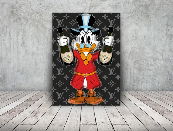 Постер "Скрудж МакДак в LV"