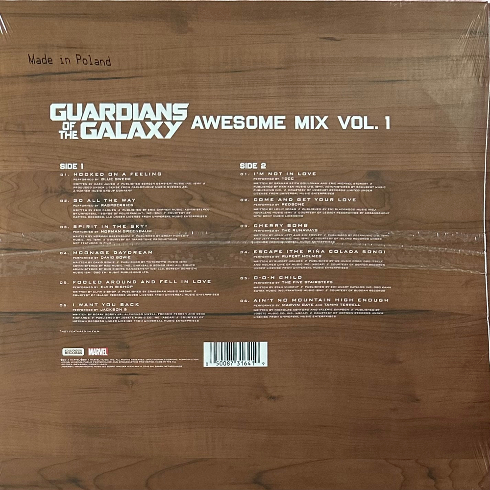 Guardians Of The Galaxy Awesome Mix Vol. 1 (Польша 2015г.)