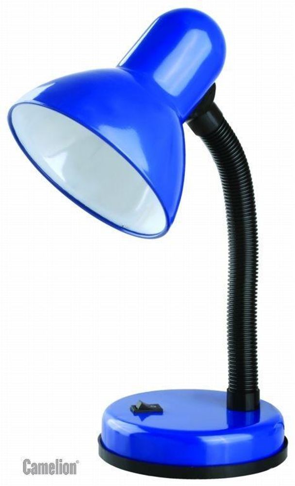 Светильник KD-301 настол. база 230В 60Вт ЛОН E27 син. Camelion 5752 Светильник KD-301 настол. база 230В 60Вт ЛОН E27 син. Camelion 5752