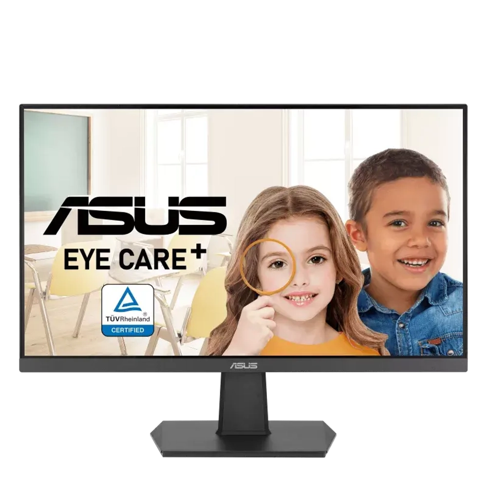 Монитор ASUS VA24EHF IPS,23.8",16:9 FHD (1920x1080x100Hz),250cd/m2,1300:1,178/178,1ms,HDMI,Black