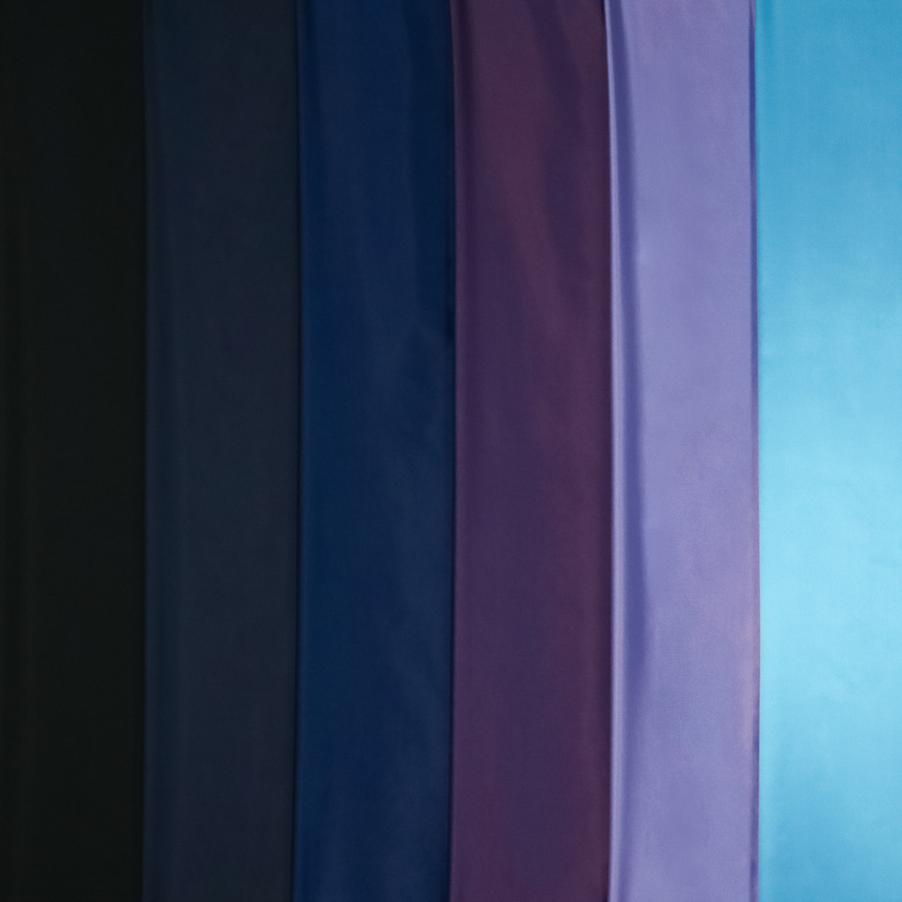 Жемчужно-лавандовая ткань с добавлением шелка (50 г/м2)