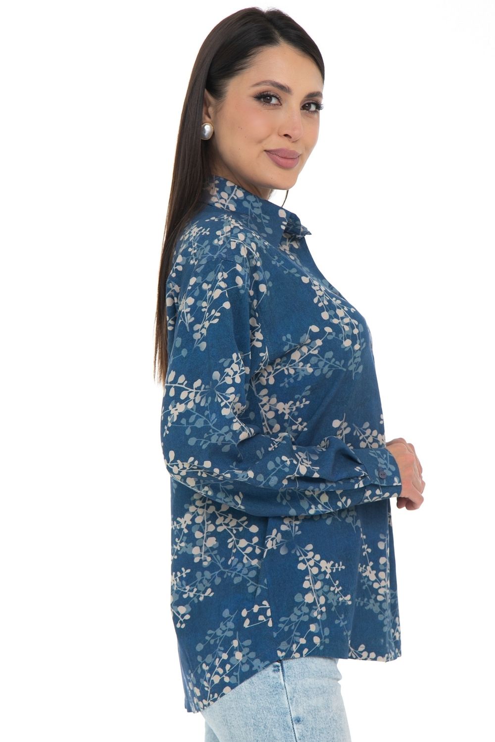 Рубашка Отличная Хит (джинс) Diolche