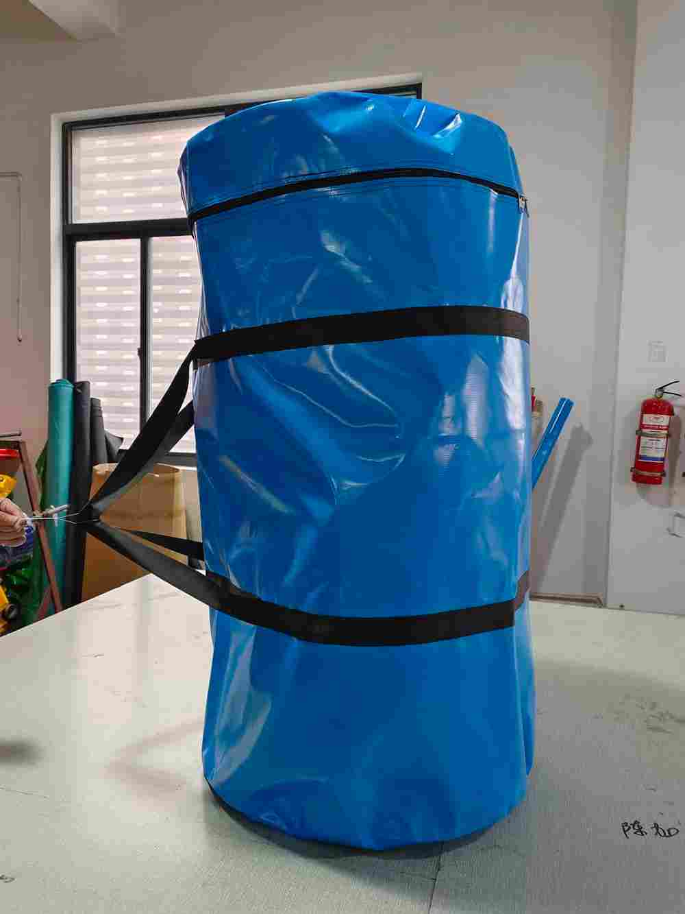 Чехол, упаковка для надувного батута из ПВХ 1*0,6 м