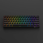 AKKO 3061S HE  Black Shine-through USB Cable RGB Non Hot Swap  Akko Cream Yellow Magnetic Switch,OEM profile keycap