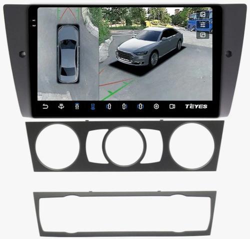 Магнитола для BMW 3-серии (E90) 2005-2012 (без штатного экрана) - Teyes CC3-2K-360 на Android 10, Быстрая, 2K QLED, CarPlay, 4G SIM-слот, 4 камеры в комплекте