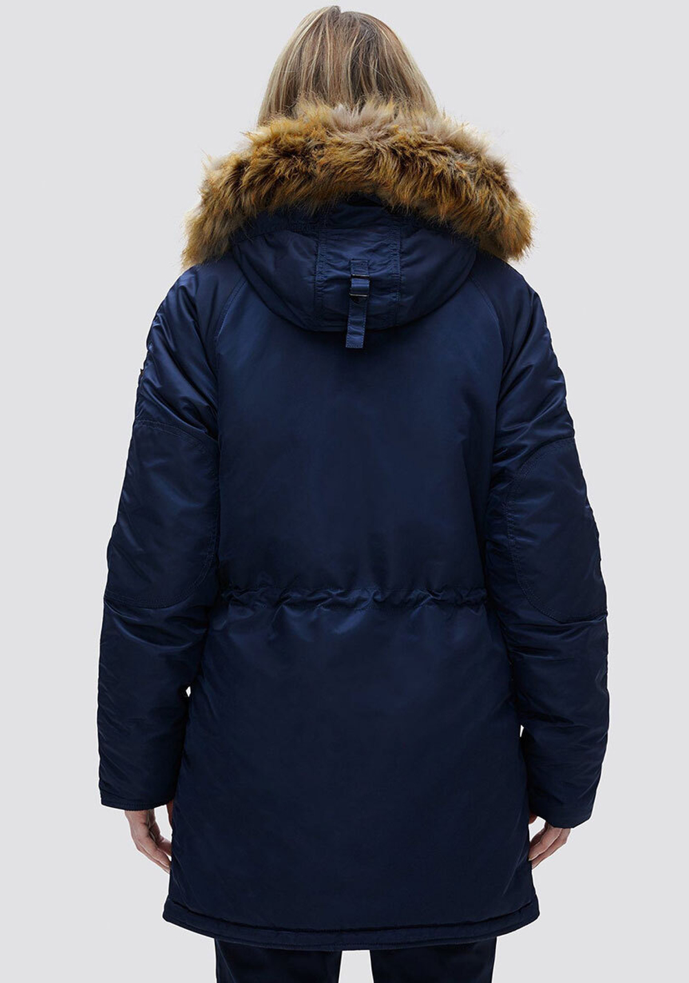 Куртка Аляска Женская - Alpha N-3B W Parka (синий/оранж - r.blue/orange)