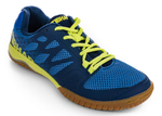 Tibhar Shoes Spider blue/neon yellow