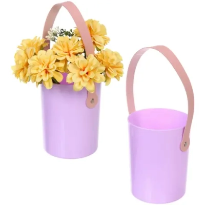 Коробка для цветов и подарков «Нежность» 11*14 см, лавандовый