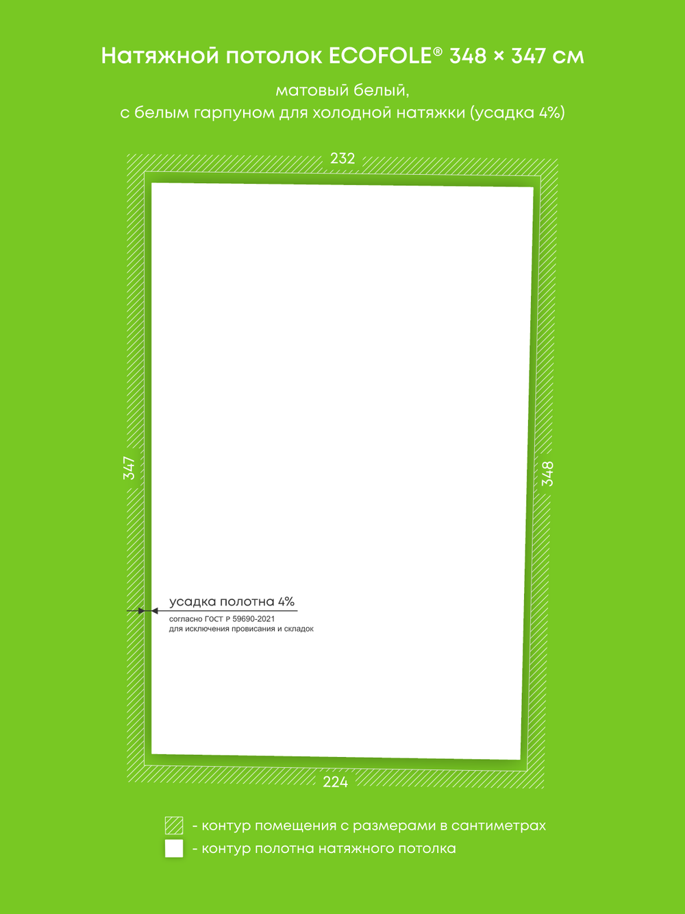 Натяжные потолки 11.1 м2, 7.9 м2