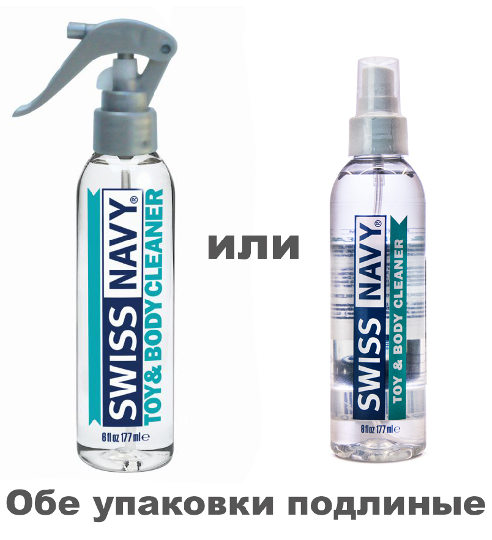 Очищающий спрей для игрушек Swiss Navy Toy Body Cleaner, 177 мл