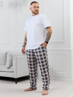 Брюки мужские Тор-1.1 Виотекс КЛЕТКА РАЗНОЦВЕТНАЯ