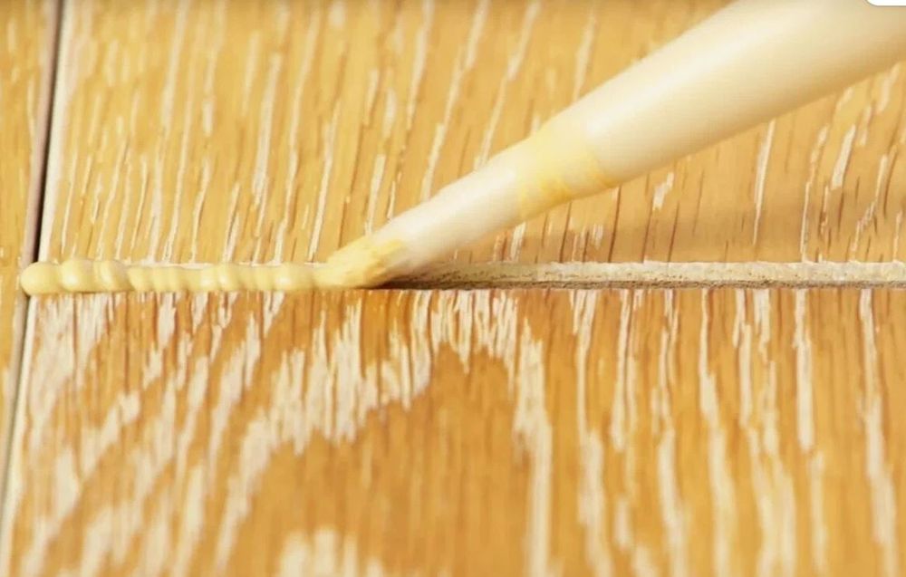 Герметик акриловый для дерева и паркета, Сосна, 290мл, MasterTeks Profimaster, 53362