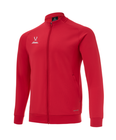 Джемпер тренировочный на молнии JÖGEL PREMIER PerFormDRY Training FZ Jacket, красный