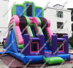 Батут-горка "Двойной эффект 3" 9*4*6 м