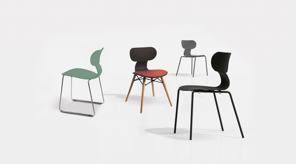 Стул пластиковый с обивкой Papatya Yugo-S Wox Soft