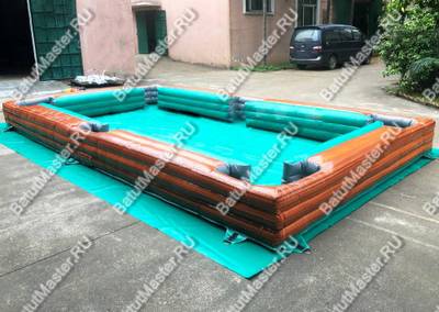 Надувная командная игра "Бильярд", 8*4*1 м