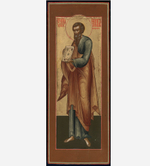 Икона святой Апостол Иаков Алфеев на дереве на левкасе мастерская Иконный Дом