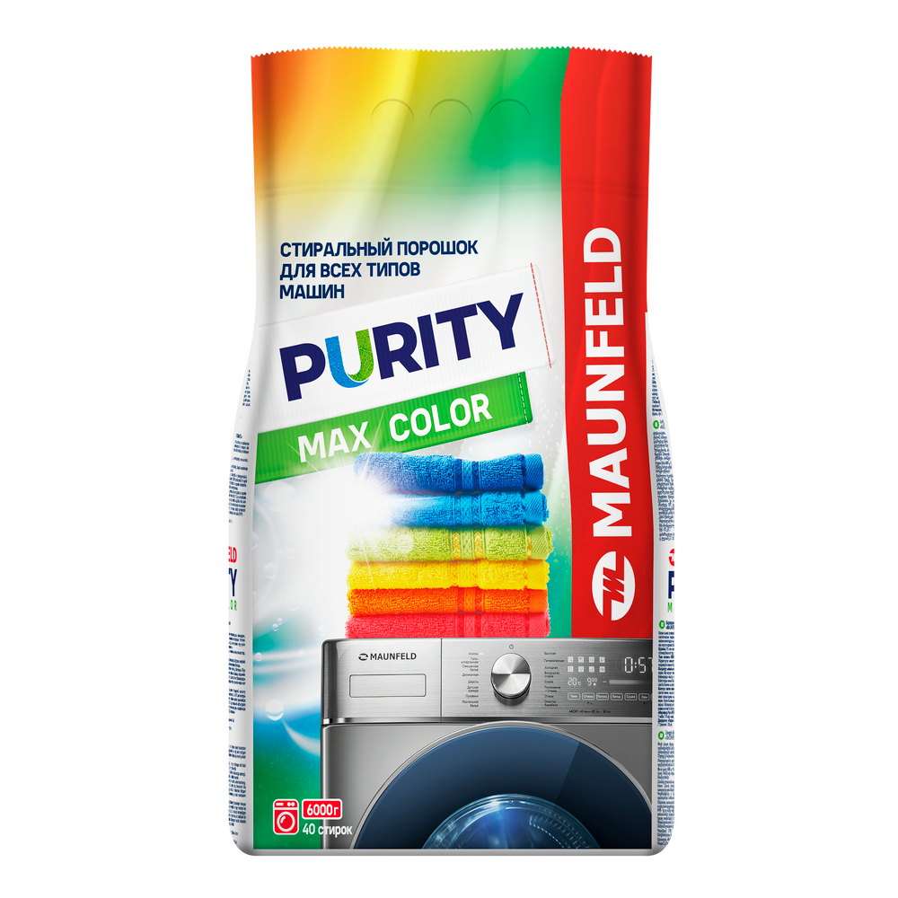 Стиральный порошок  Maunfeld Purity Max Color Automat 6кг