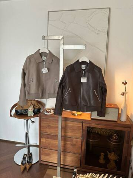 Кожаная куртка Hermes