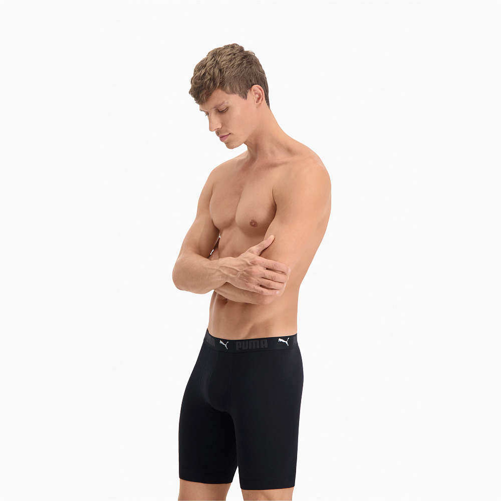 Мужское нижнее белье PUMA SPORT COTTON LONG BOXER 2P