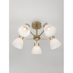 Люстра Rivoli Wendy 9184-305 5хЕ27 60 Вт модерн | Rivoli
