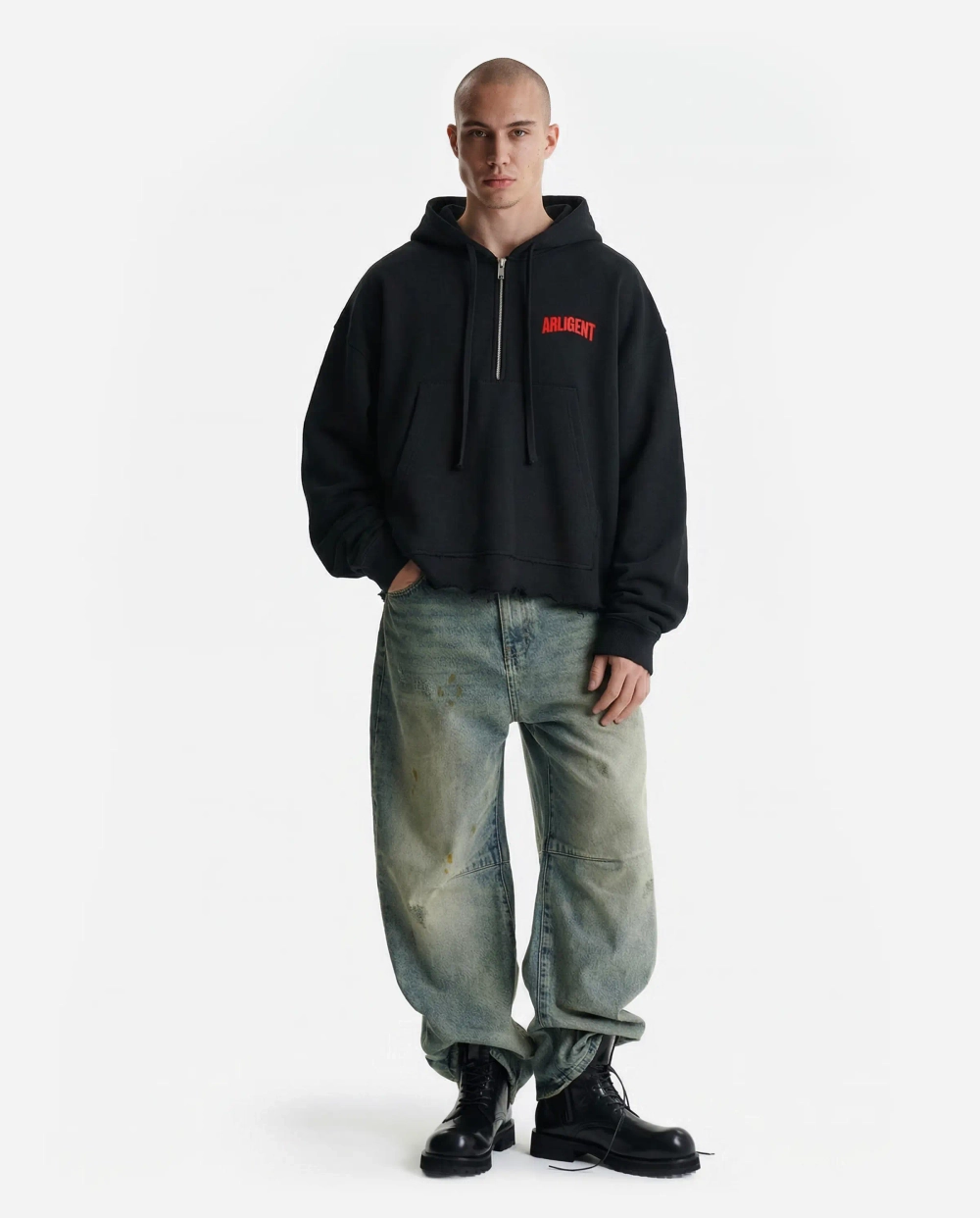 Худи с молнией