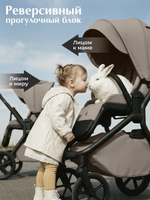 Детская коляска 2 в 1 Sweet Baby SBL Orso New 427719 Beige Neo