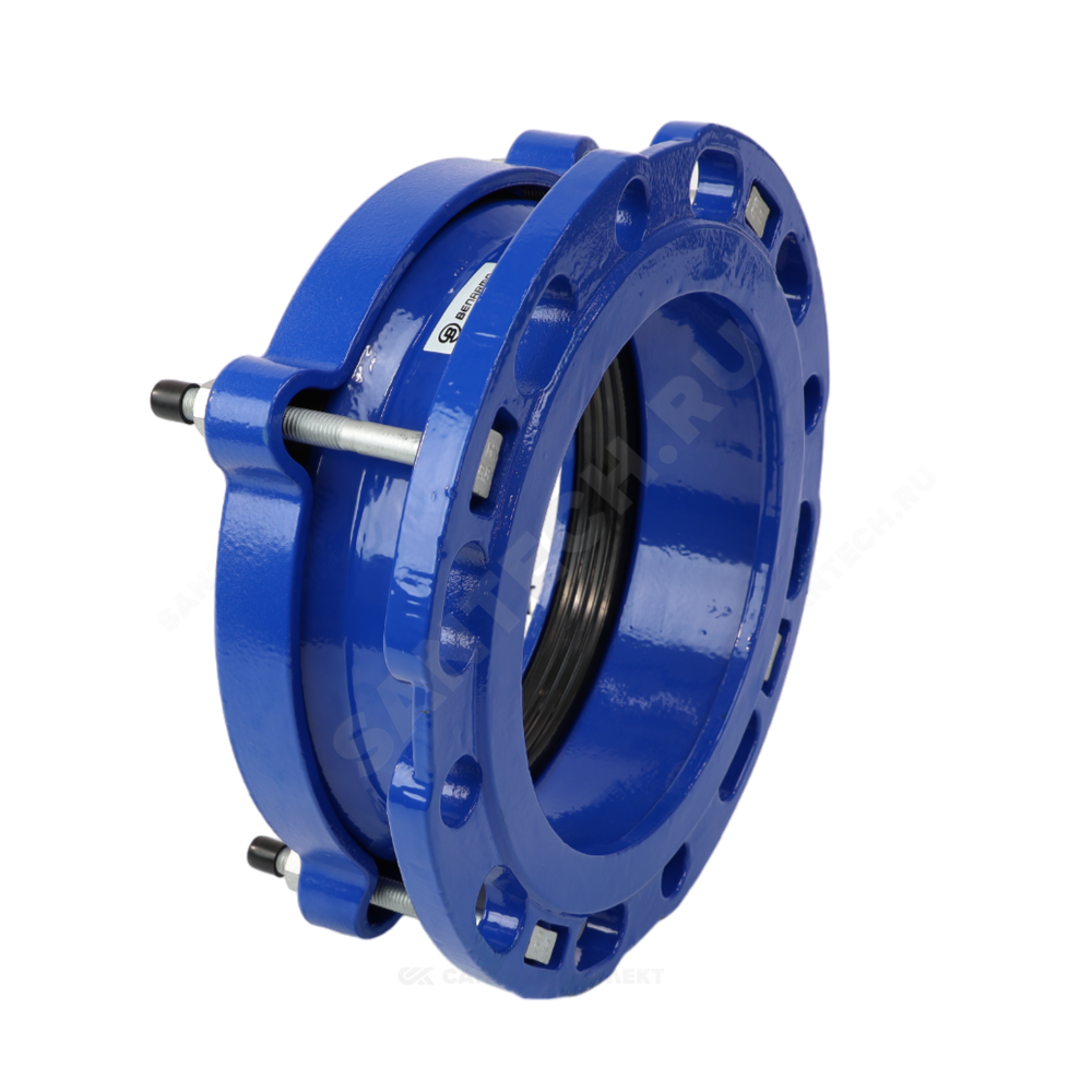 Муфта чугун соединительная Ду 175 (Дн 192-210) Ру10/16 ПФРК Benarmo 7010